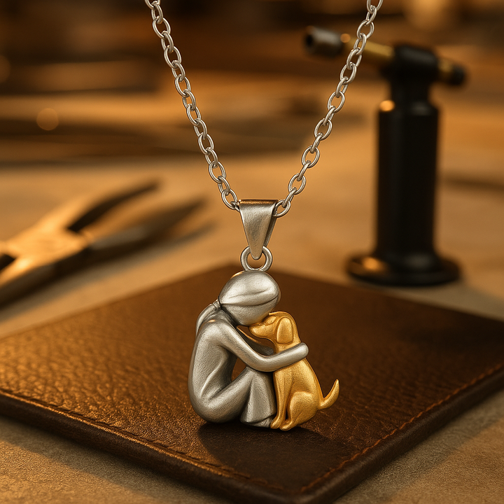 COLLAR CORAZÓN DE COMPLICIDAD FIEL