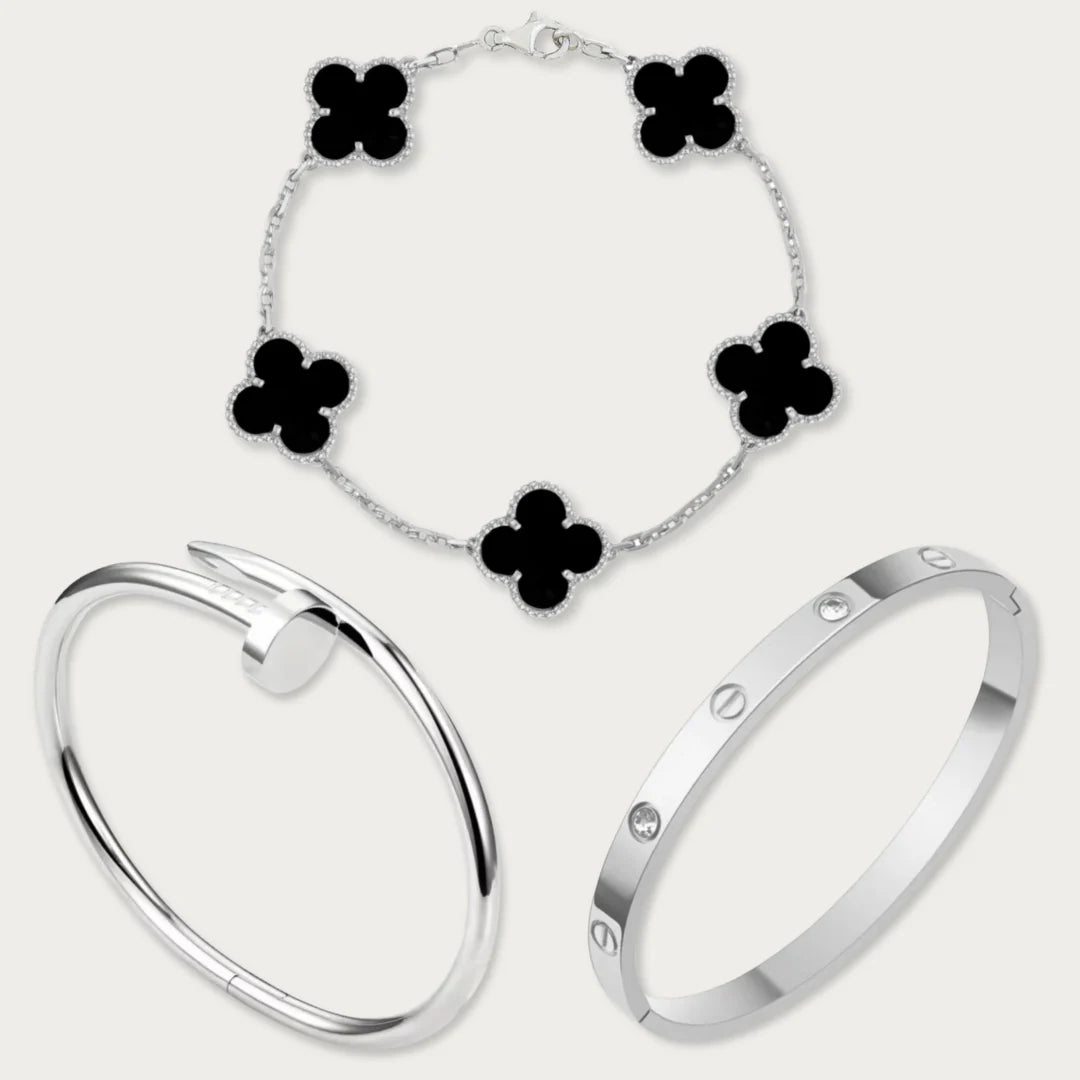 PACK DIAMANTE HOMBRE| PACK 3 PULSERAS