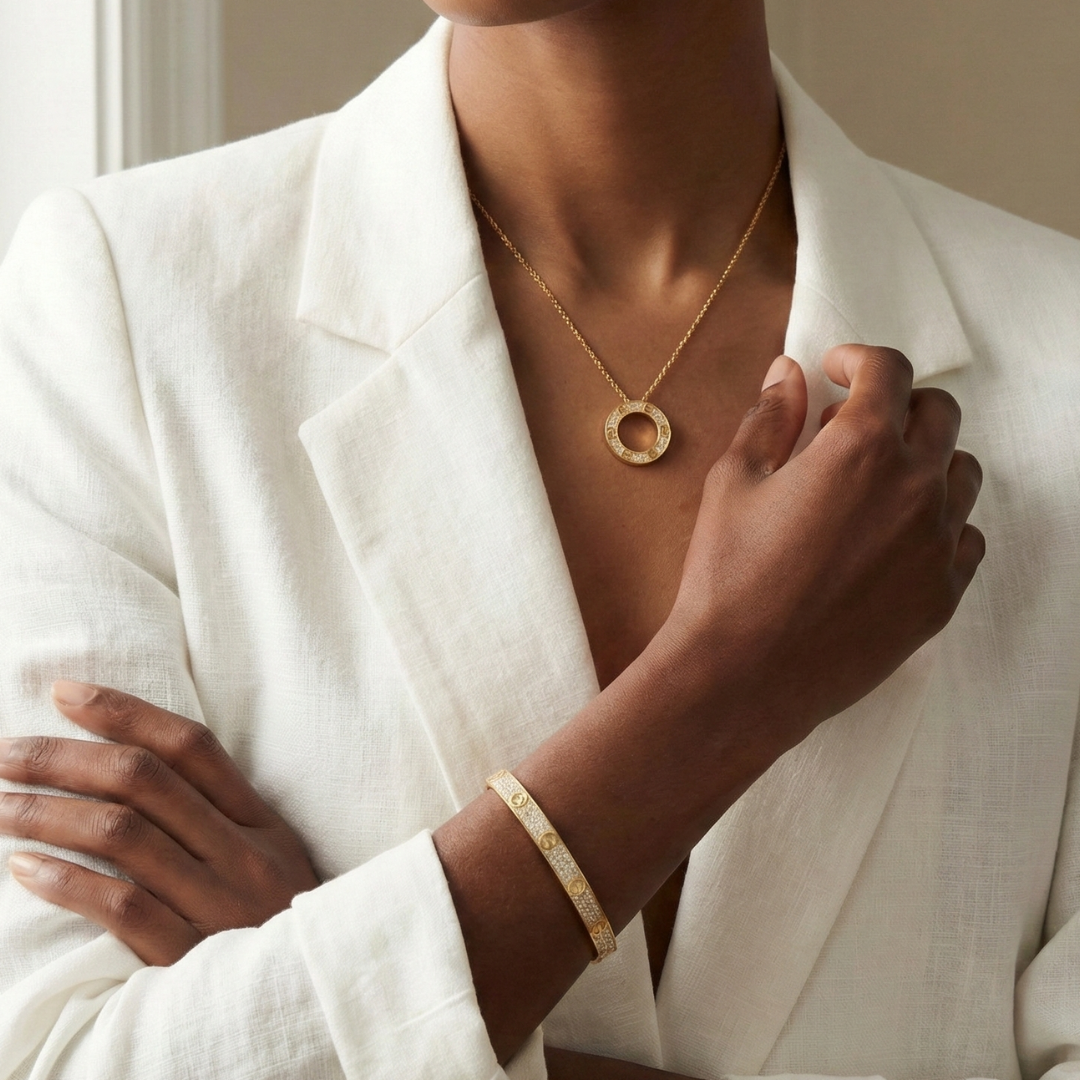 COLLAR CAROL BRILLO