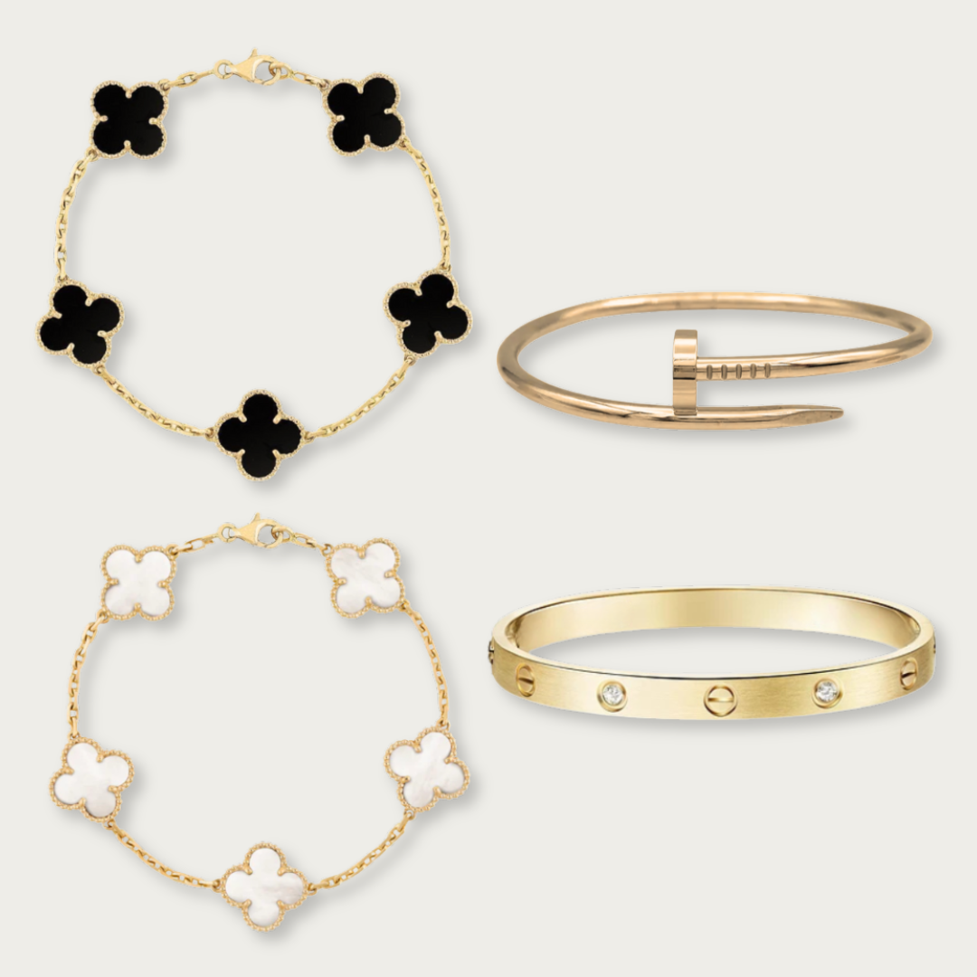 PACK DIAMANTE HOMBRE | PACK 4 PULSERAS