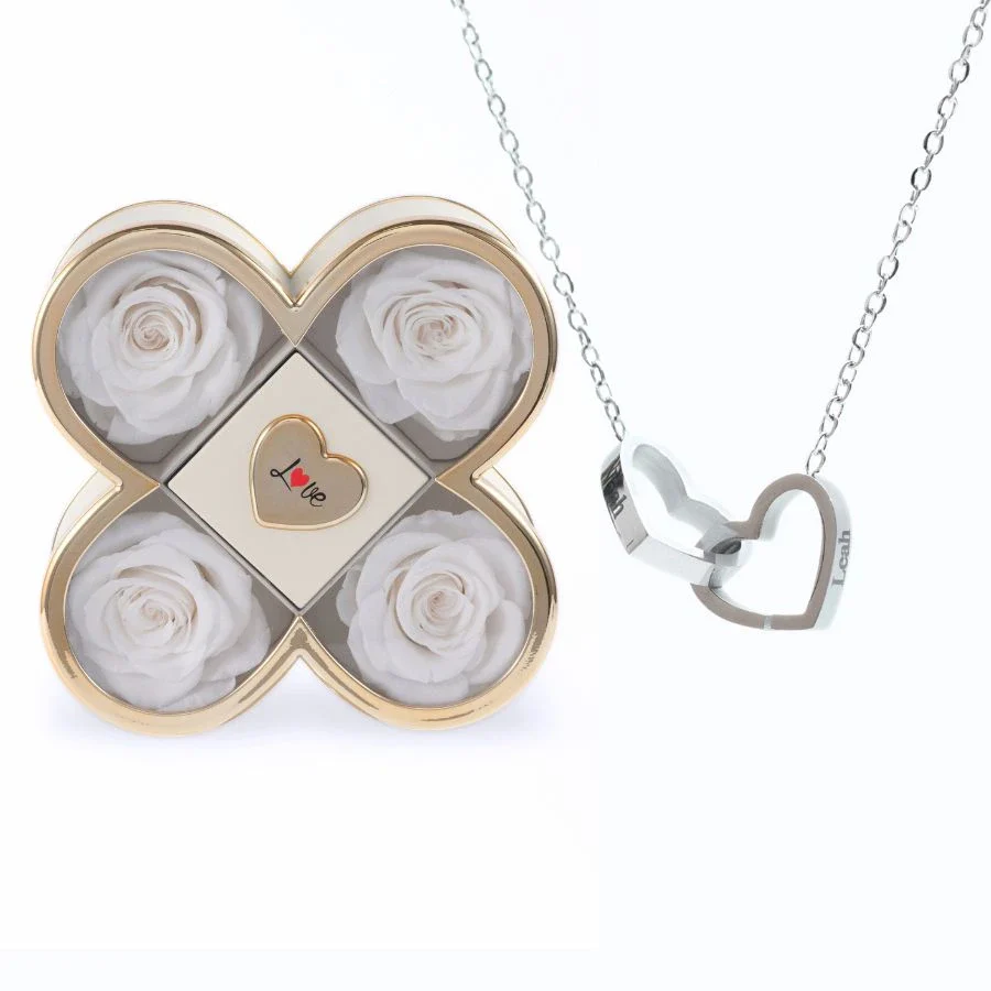 CAJA DE LA SUERTE ETERNA & COLLAR PERSONALIZADO